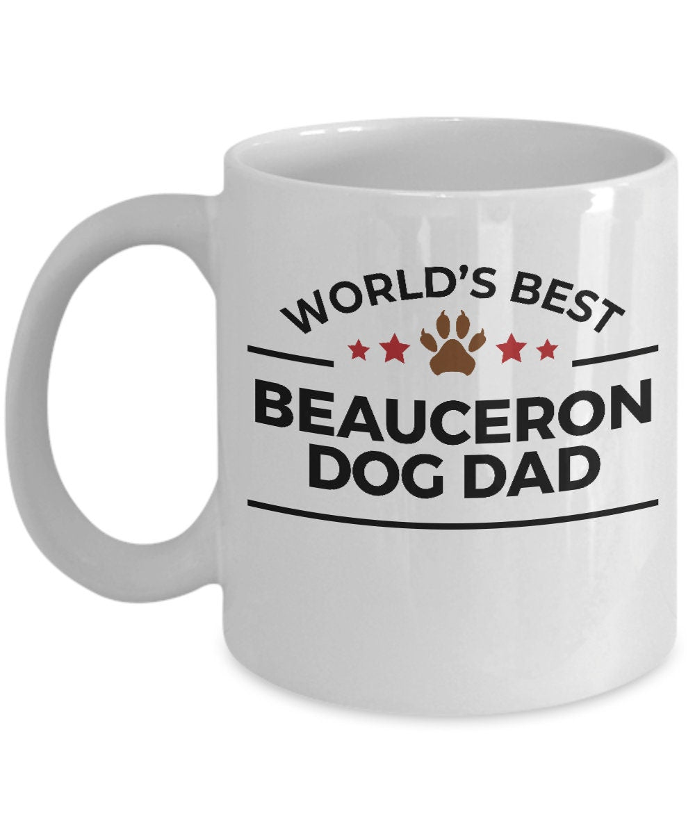 Beauceron Dog Dad Mug - Mallard Moon Gift Shop