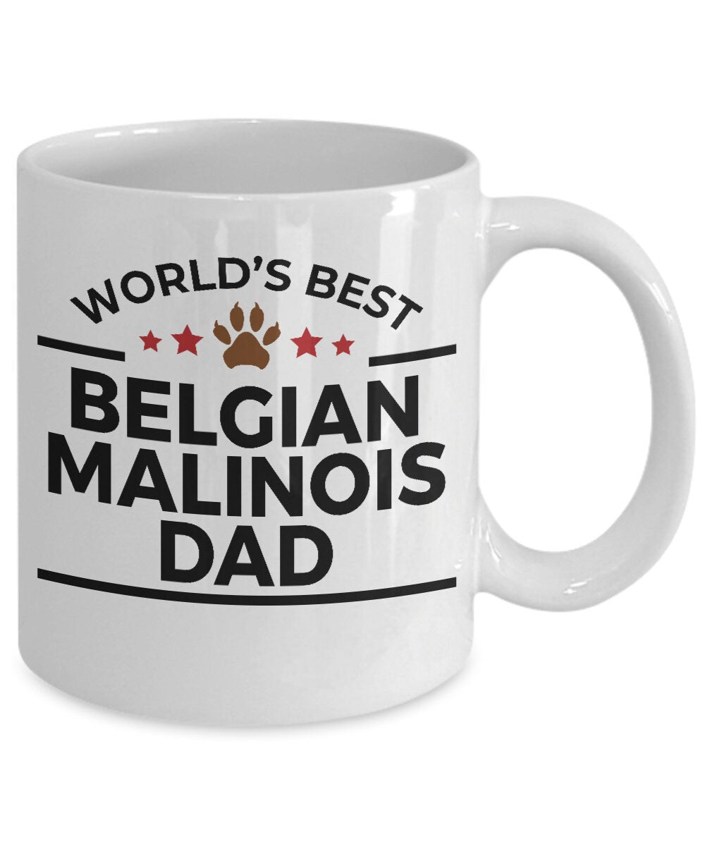 Belgian Malinois Dog Dad Mug - Mallard Moon Gift Shop