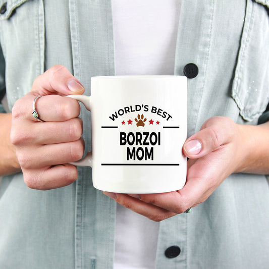 Borzoi Dog Mom Mug
