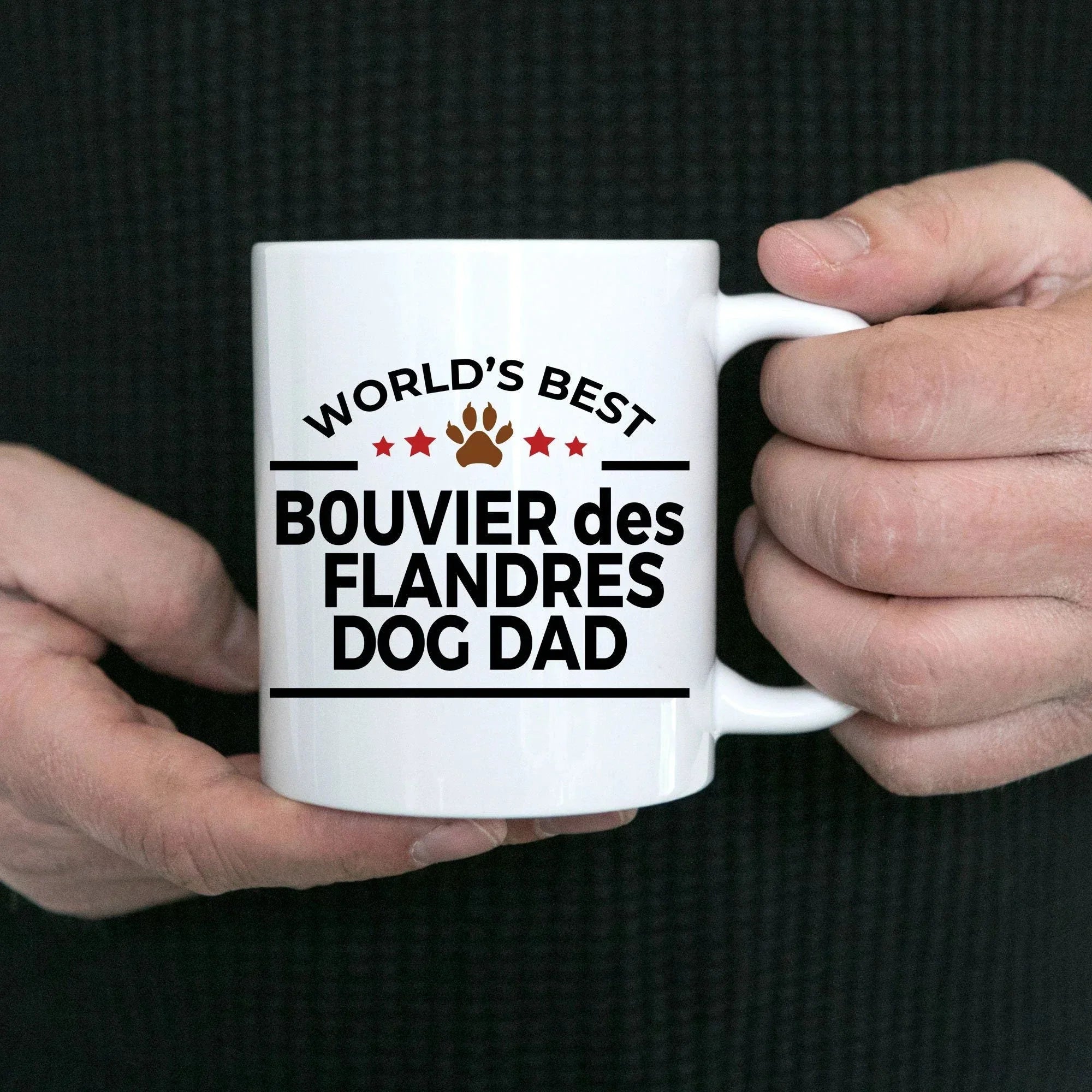 Bouvier des Flandres Dog Dad Mug