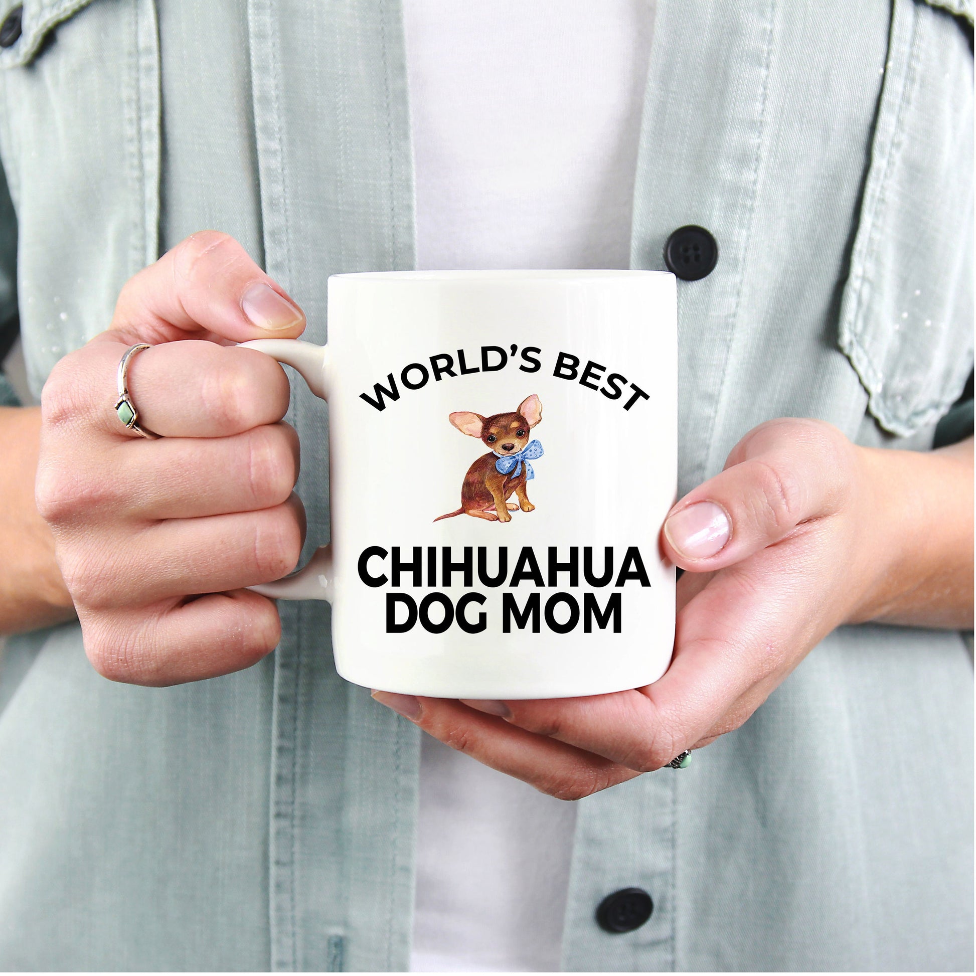 Chihuahua Puppy Dog Mom Mug - Mallard Moon Gift Shop