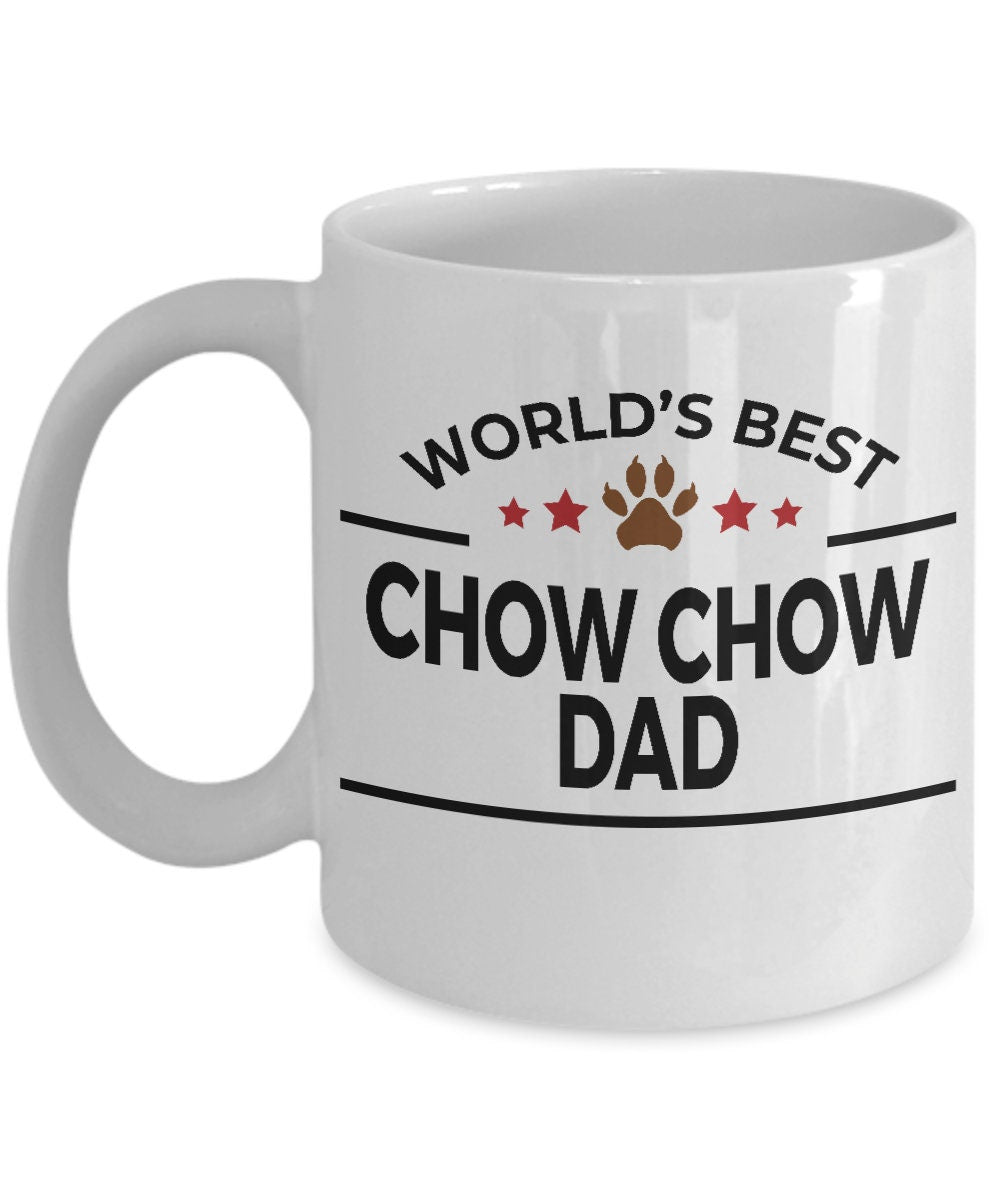 Chow Chow Dog Dad Mug - Mallard Moon Gift Shop