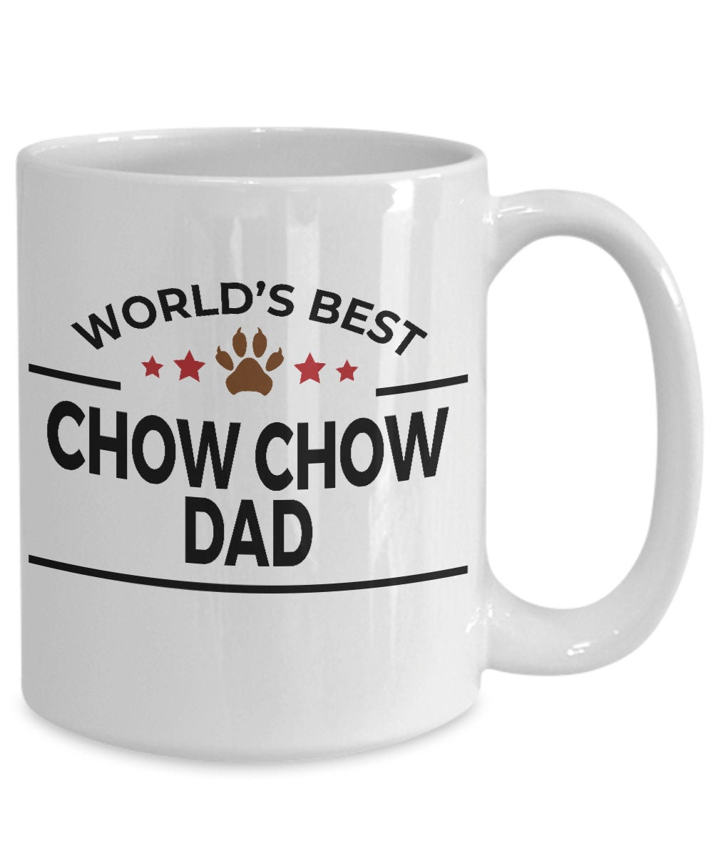 Chow Chow Dog Dad Mug - Mallard Moon Gift Shop