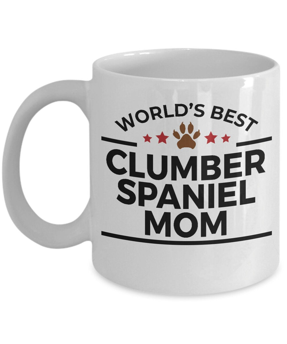 Clumber Spaniel Dog Mom Mug - Mallard Moon Gift Shop