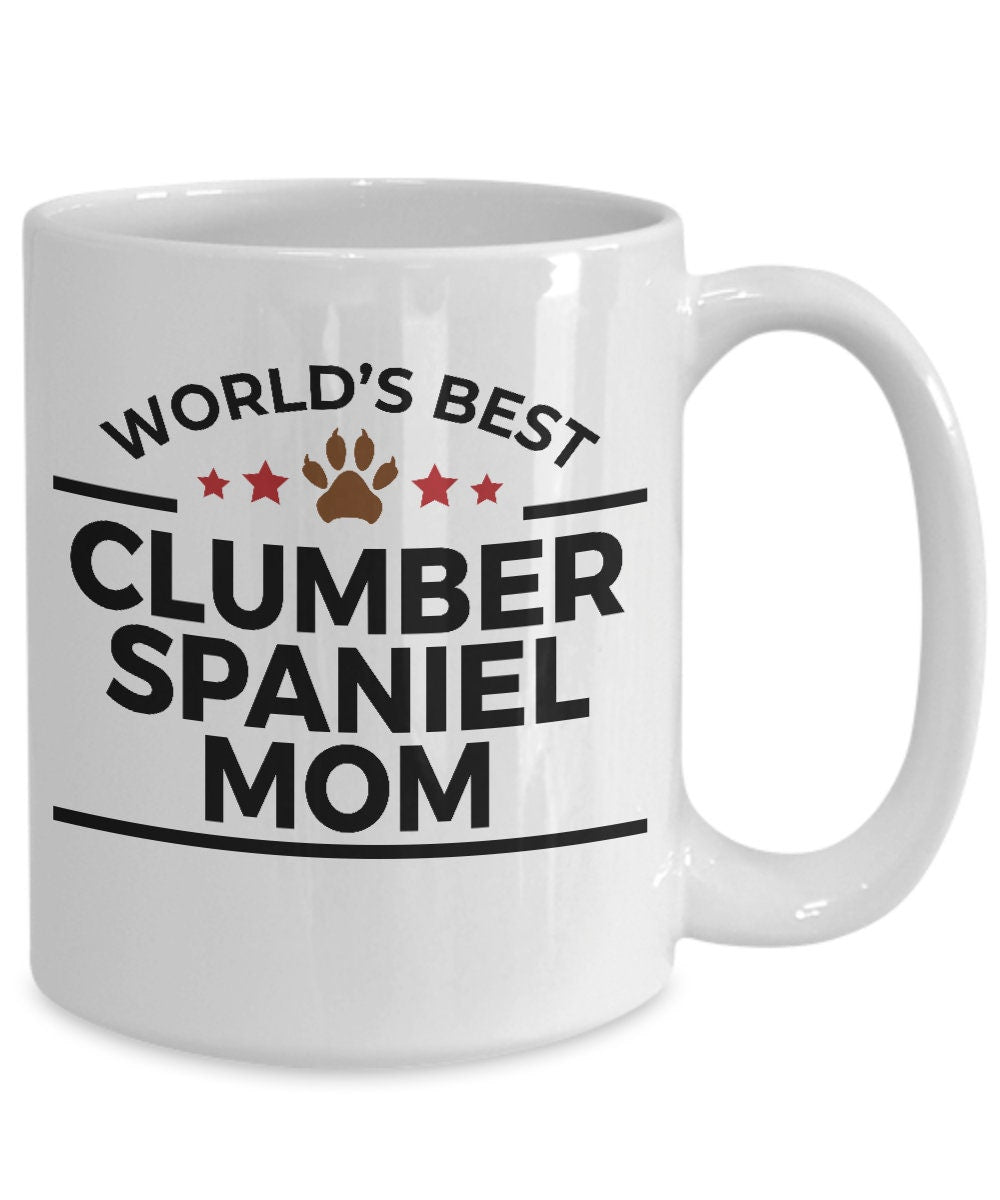 Clumber Spaniel Dog Mom Mug - Mallard Moon Gift Shop