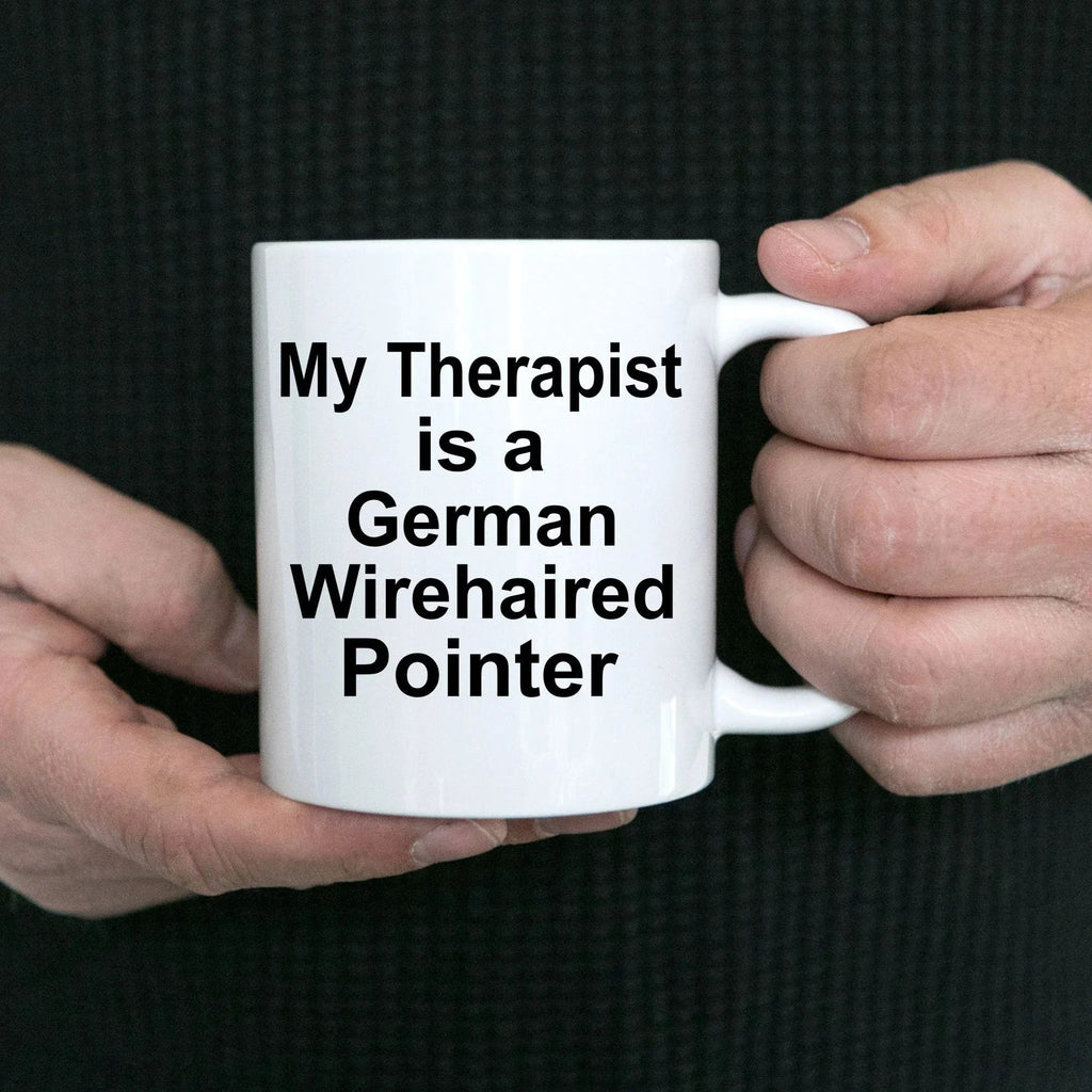 German Wirehaired Pointer Dog Therapist Mug