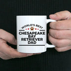 Chesapeake Bay Retriever Dog Dad Mug