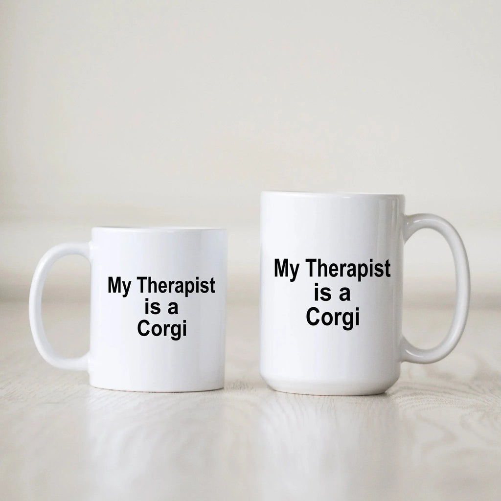 Corgi Dog Therapist Mug