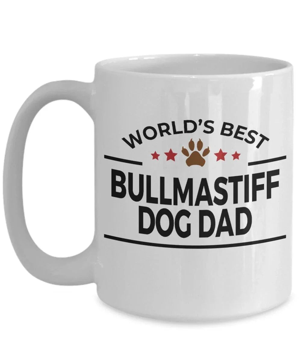 Bullmastiff Dog Dad Coffee Mug