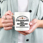 Chesapeake Bay Retriever Dog Mom Mug