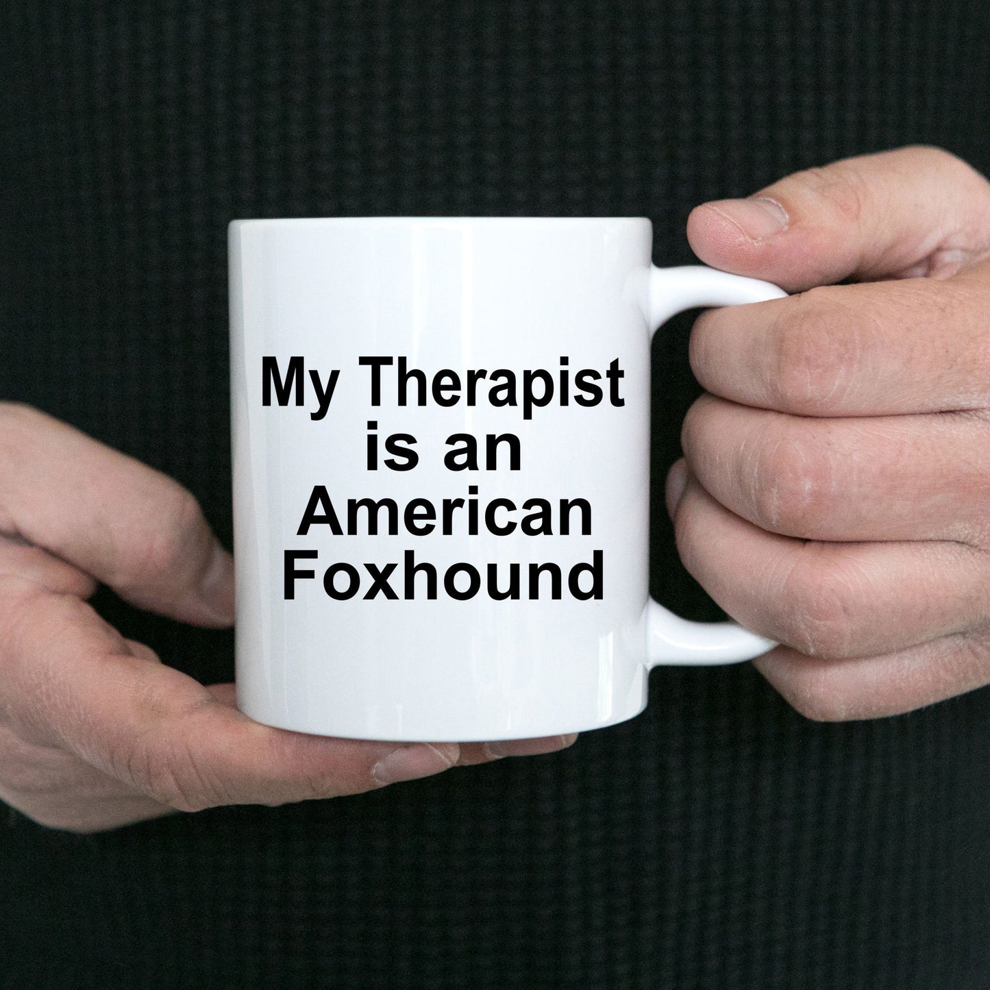American Foxhound Dog Therapist Mug