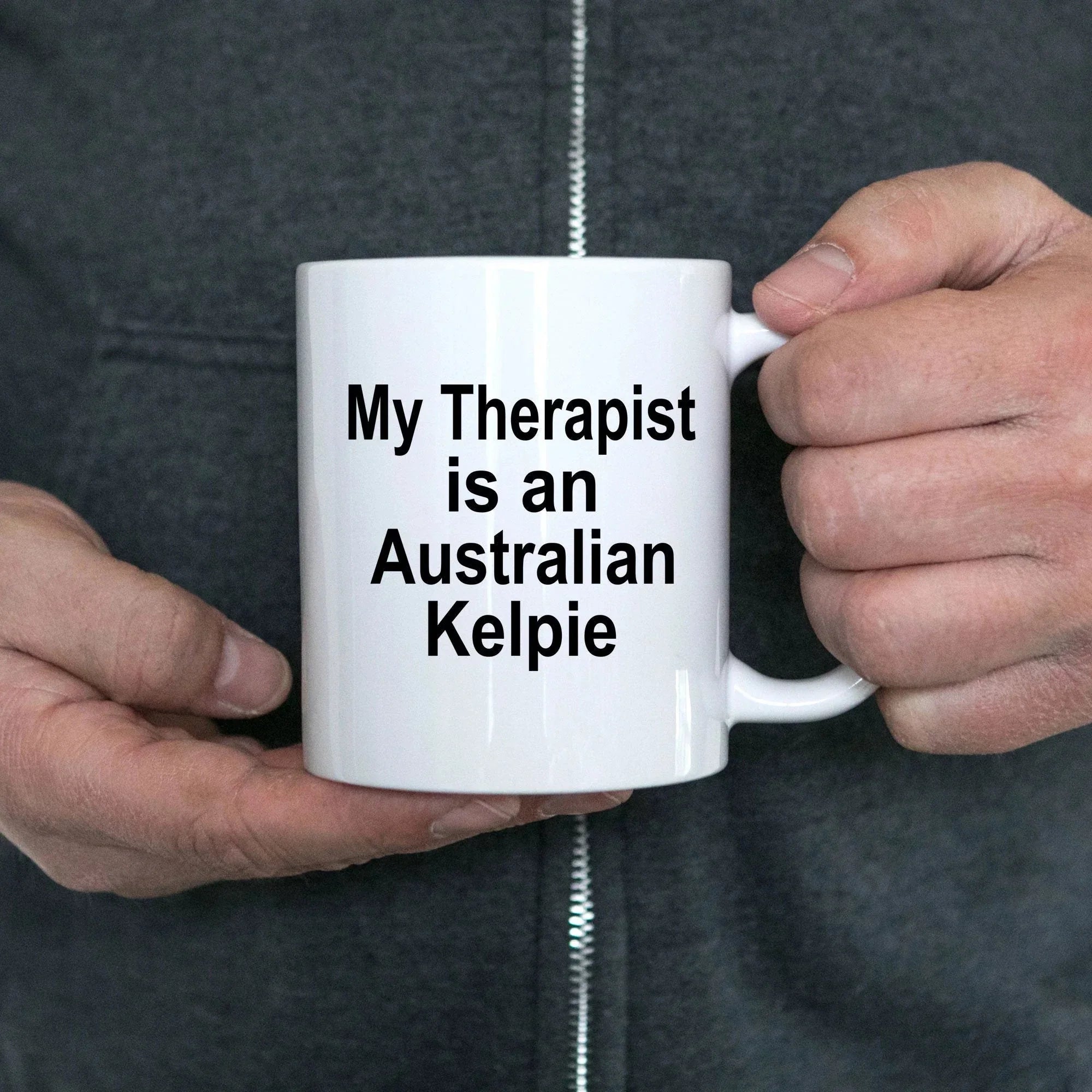 Australian Kelpie Dog Therapist Mug