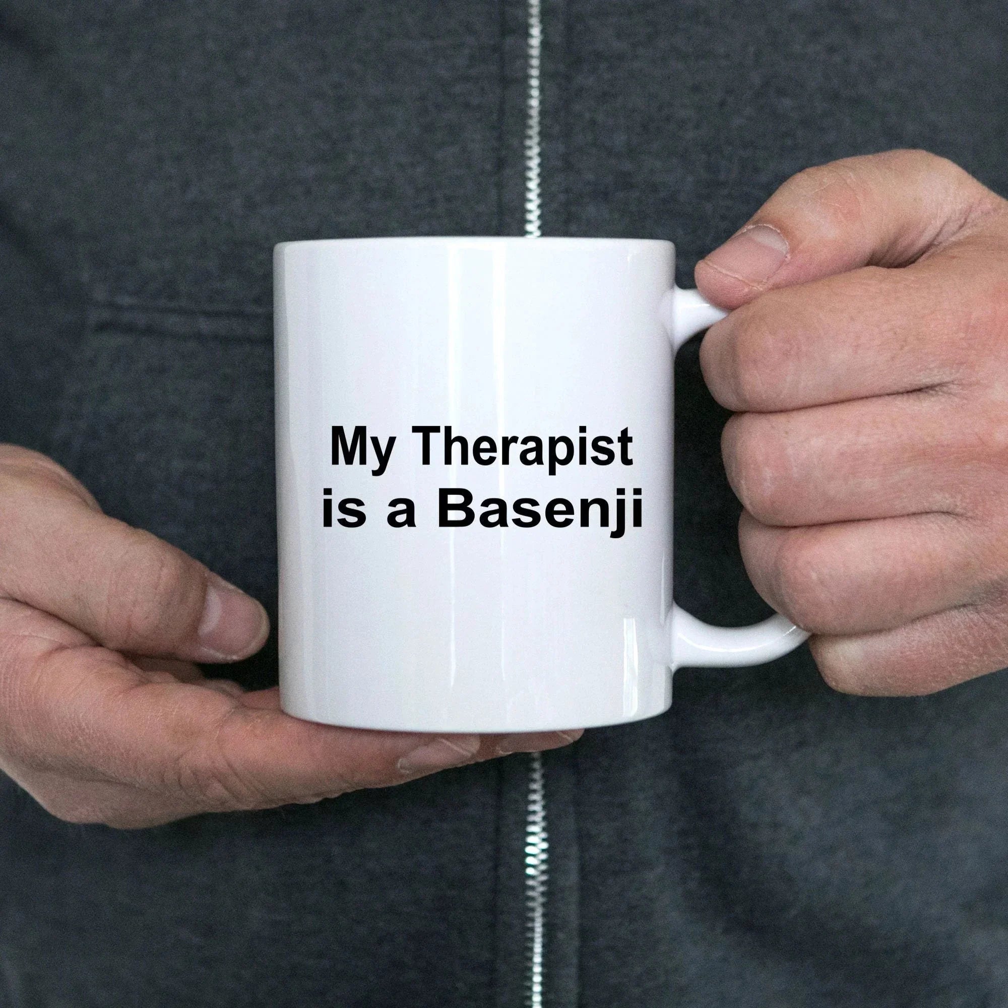 Basenji Dog Therapist Mug