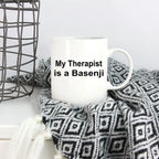 Basenji Dog Therapist Mug