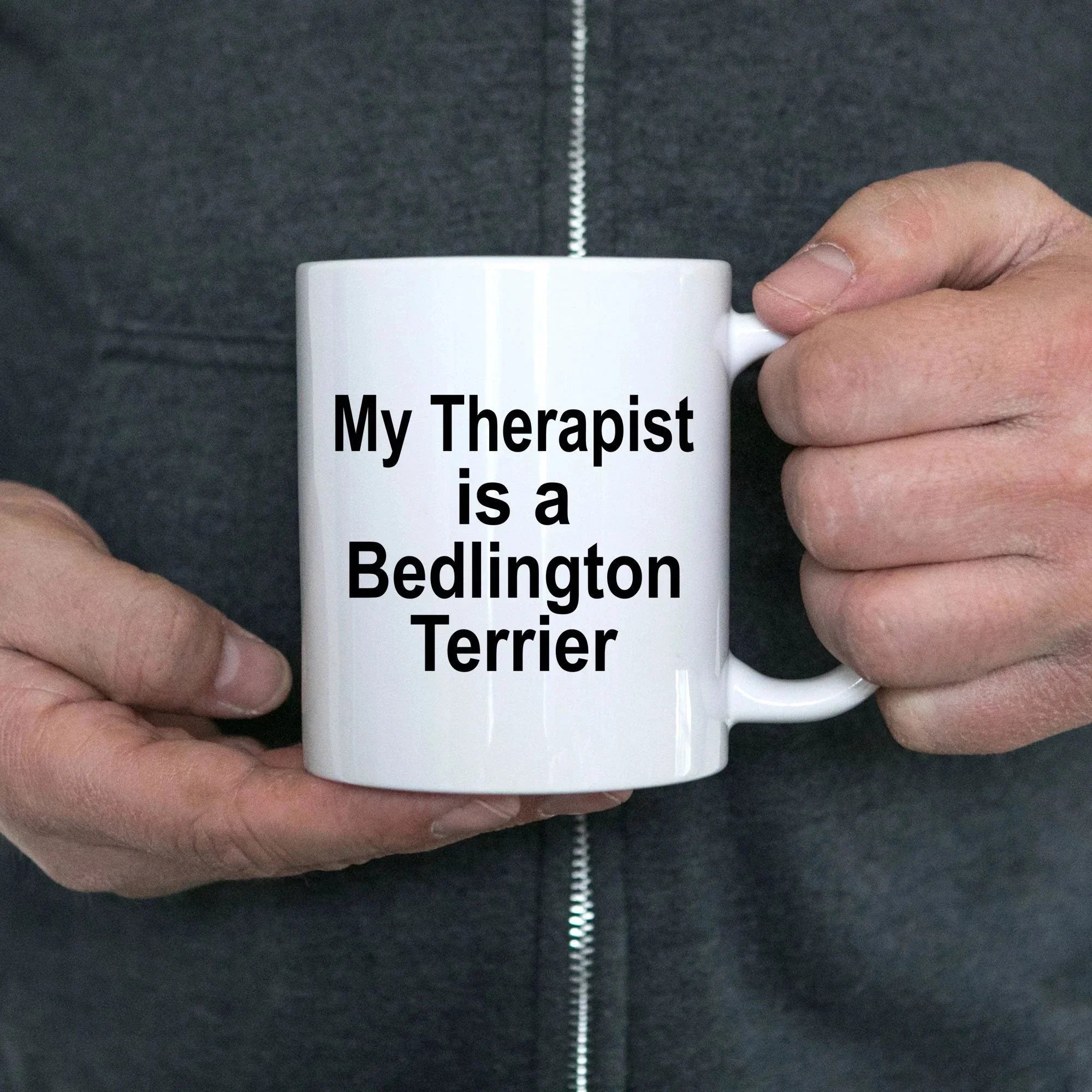 Bedlington Terrier Dog Therapist Mug