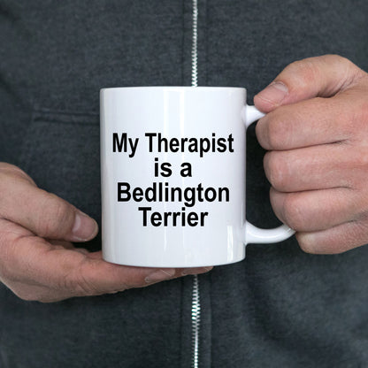 Bedlington Terrier Dog Therapist Mug - Mallard Moon Gift Shop