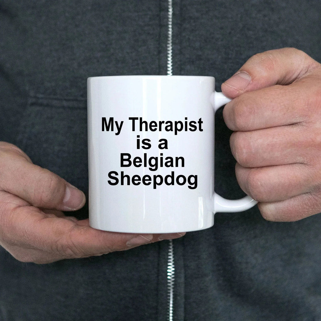 Belgian Sheepdog Dog Therapist Mug