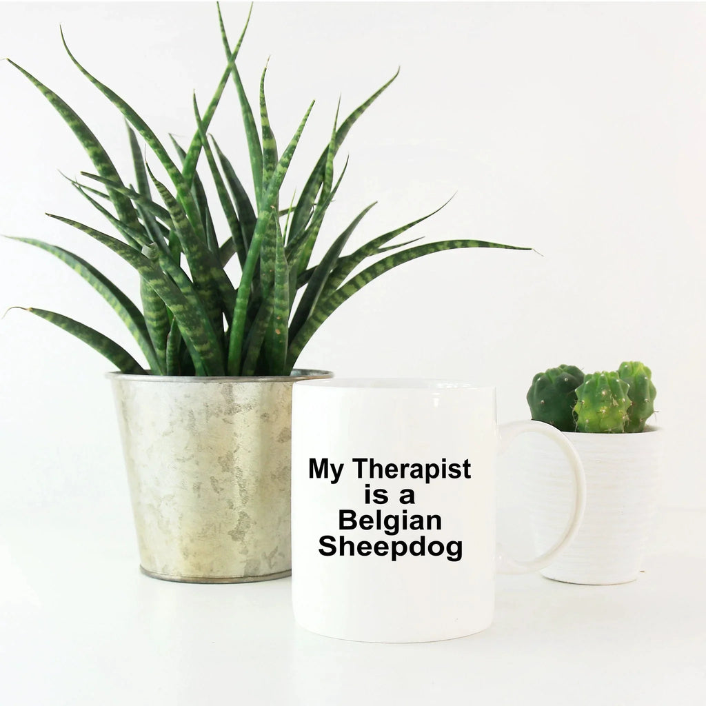Belgian Sheepdog Dog Therapist Mug