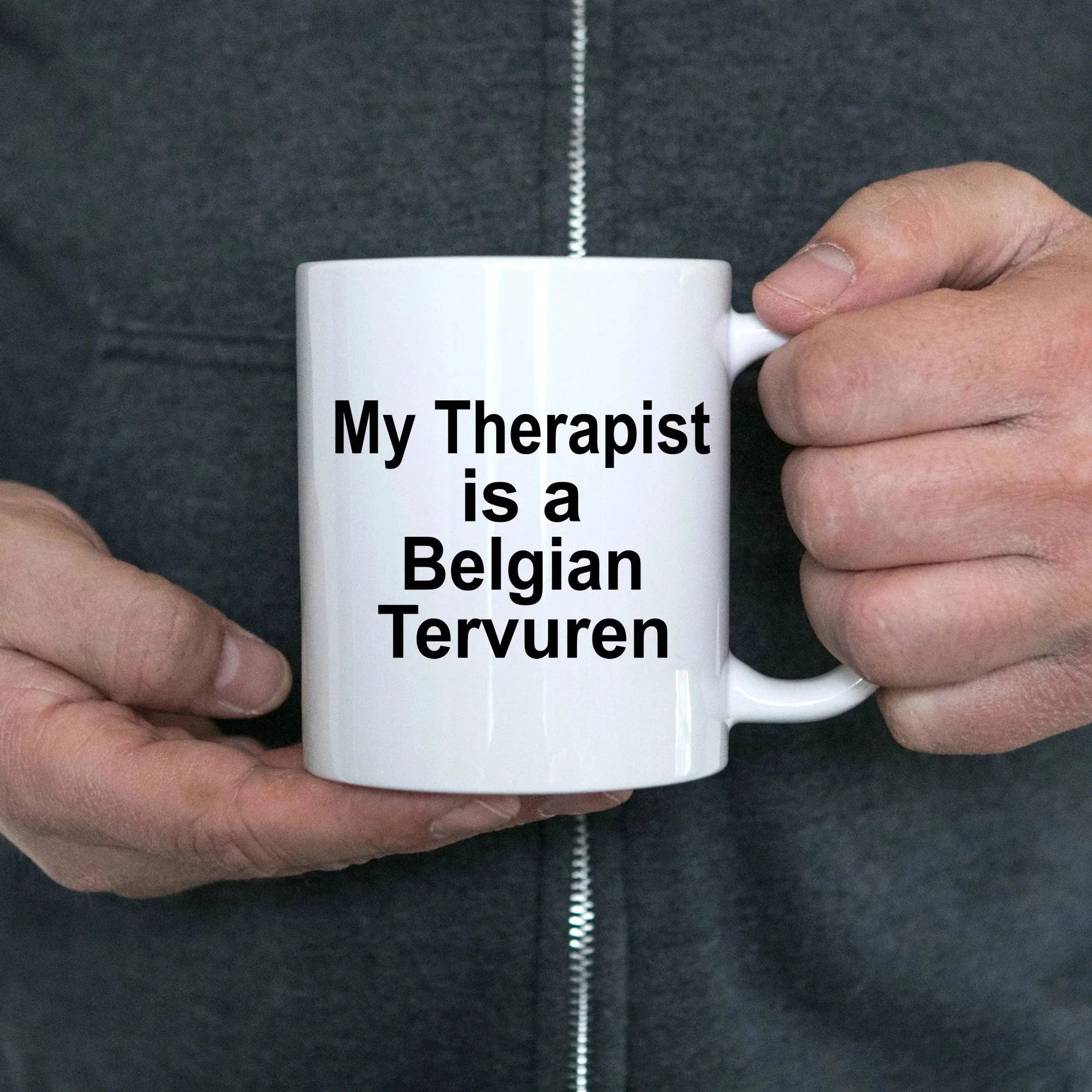Belgian Tervuren Dog Therapist Mug
