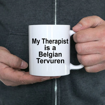Belgian Tervuren Dog Therapist Mug - Mallard Moon Gift Shop