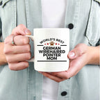 German Wirehaired Pointer Dog Mom Mug