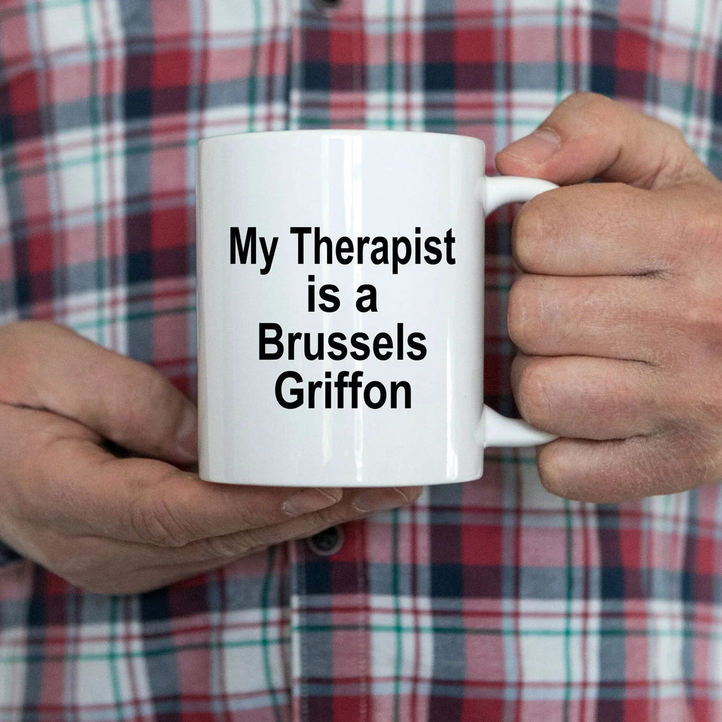 Brussels Griffon Dog Therapist Mug