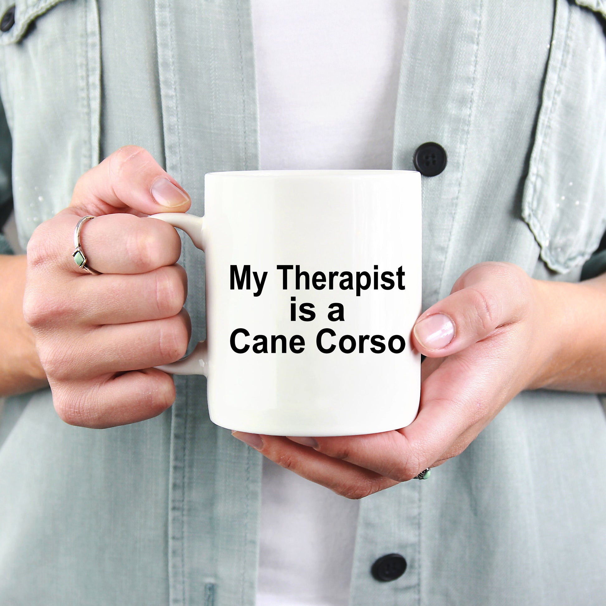 Cane Corso Dog Therapist Mug - Mallard Moon Gift Shop