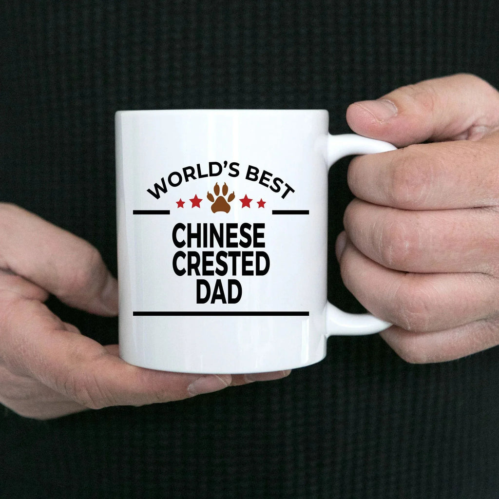 Chinese Crested Dog Dad Mug