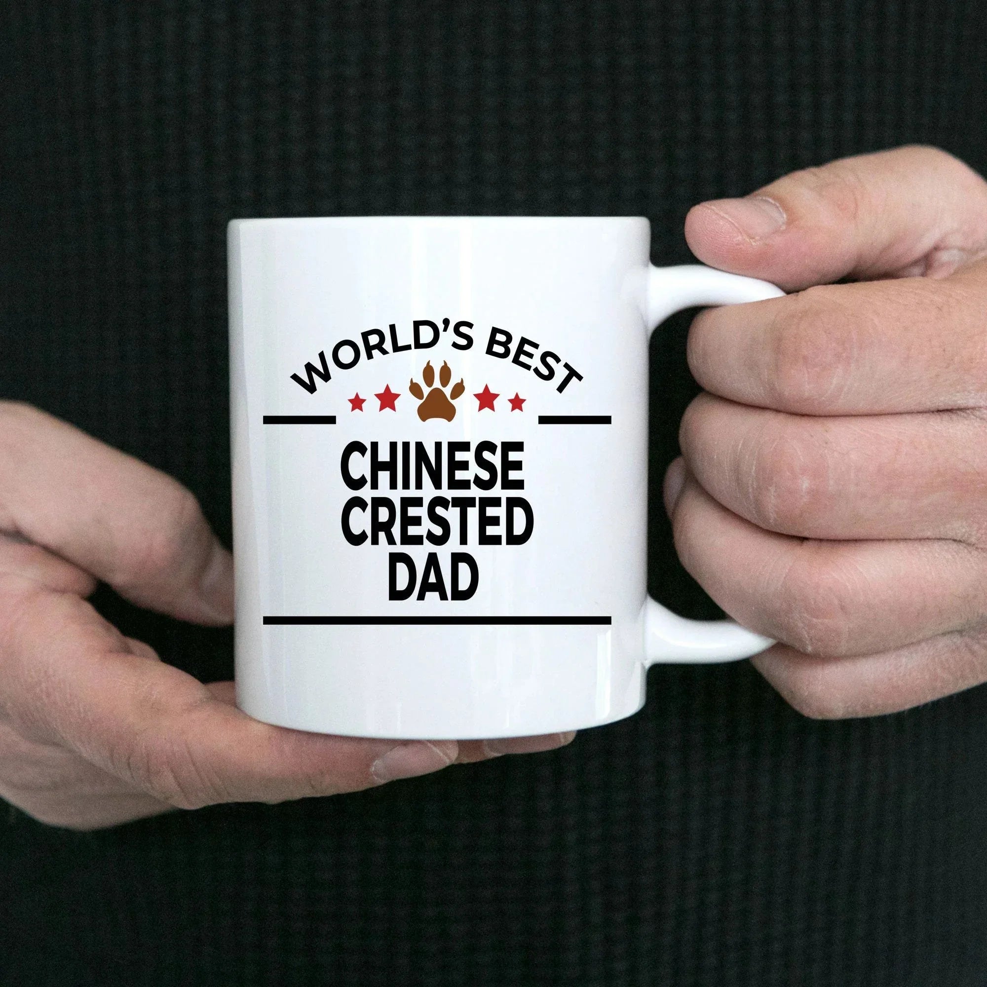 Chinese Crested Dog Dad Mug