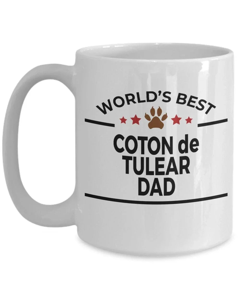 Coton de Tulear Dog Dad Mug