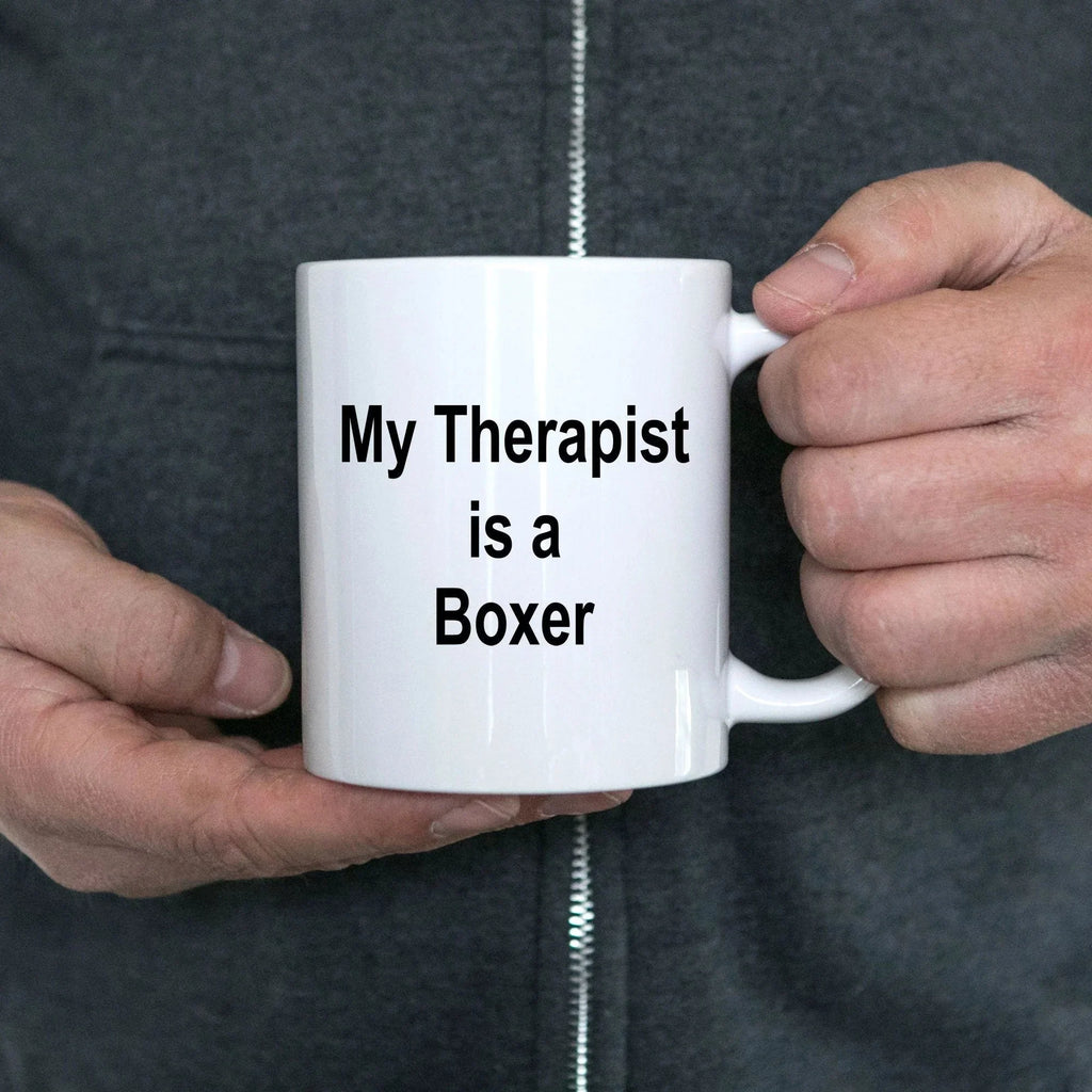 Boxer Dog Therapist Mug