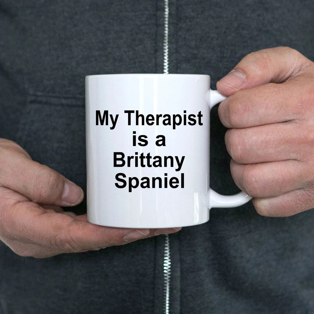 Brittany Spaniel Dog Therapist Mug