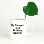 Brittany Spaniel Dog Therapist Mug