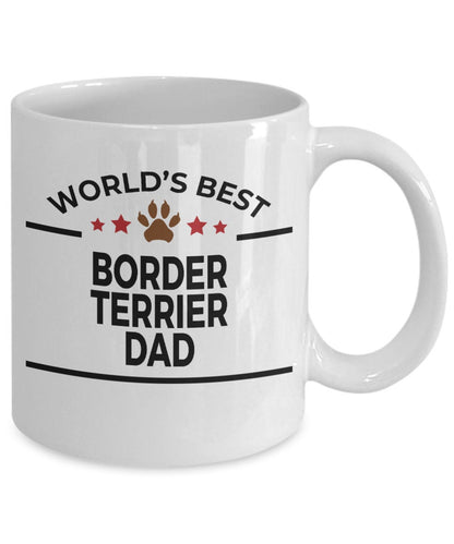 Border Terrier Dog Dad Mug - Mallard Moon Gift Shop