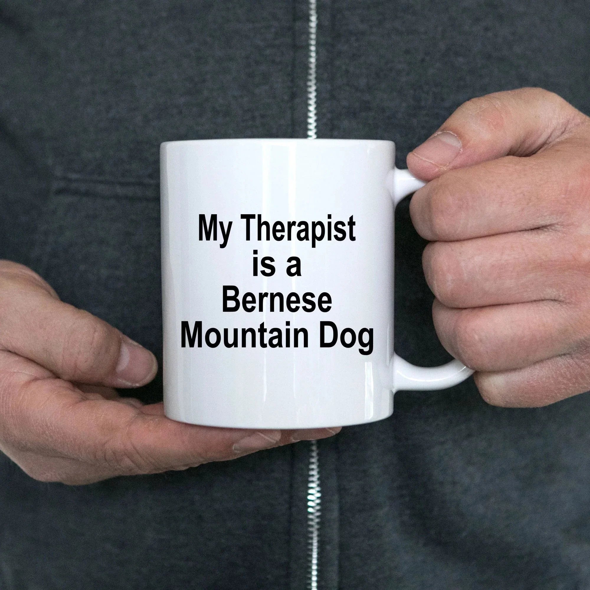 Bernese Mountain Dog Therapist Coffee Mug