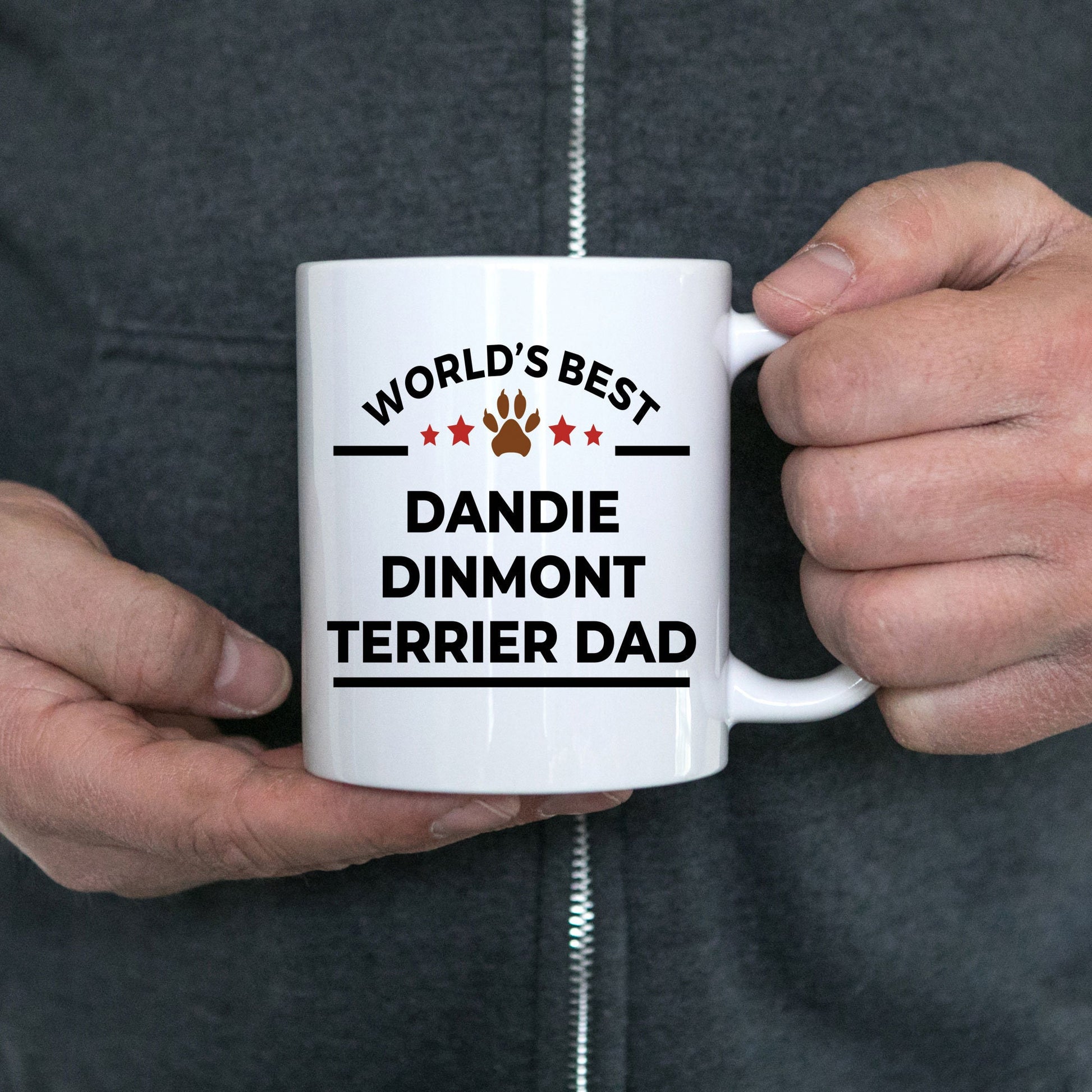 Dandie Dinmont Terrier Dog Dad Mug - Mallard Moon Gift Shop