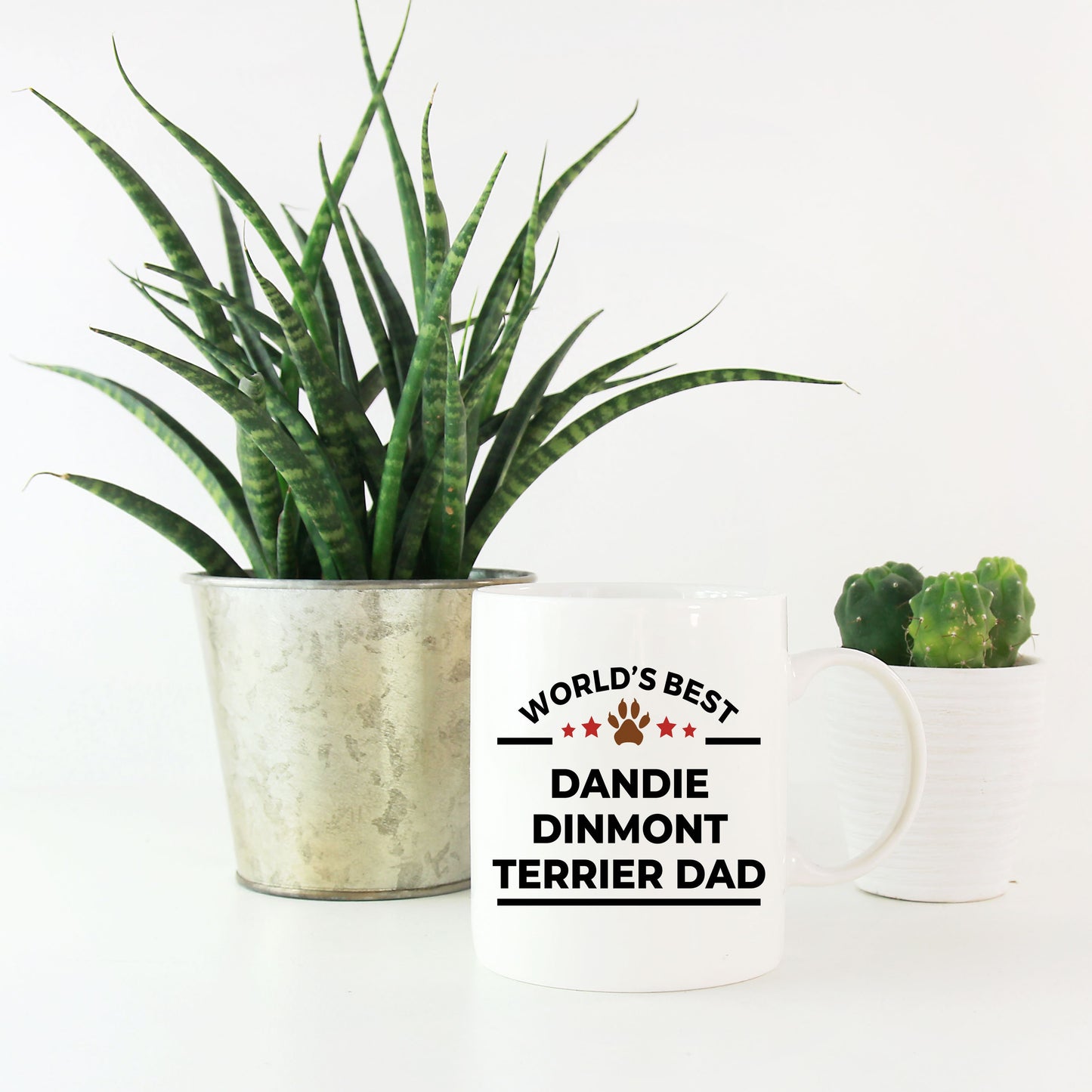 Dandie Dinmont Terrier Dog Dad Mug - Mallard Moon Gift Shop