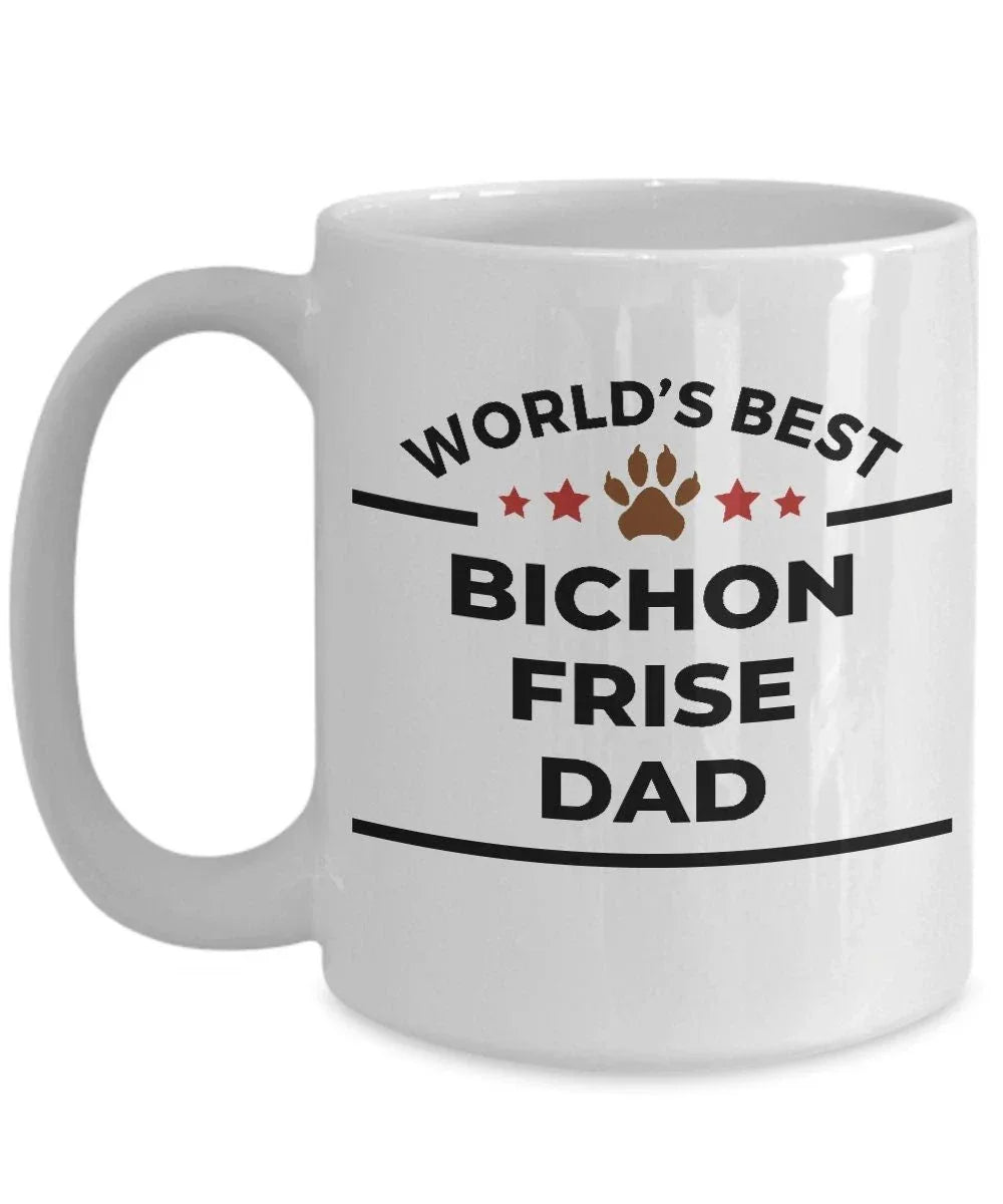 Bichon Frise Dog Dad Mug