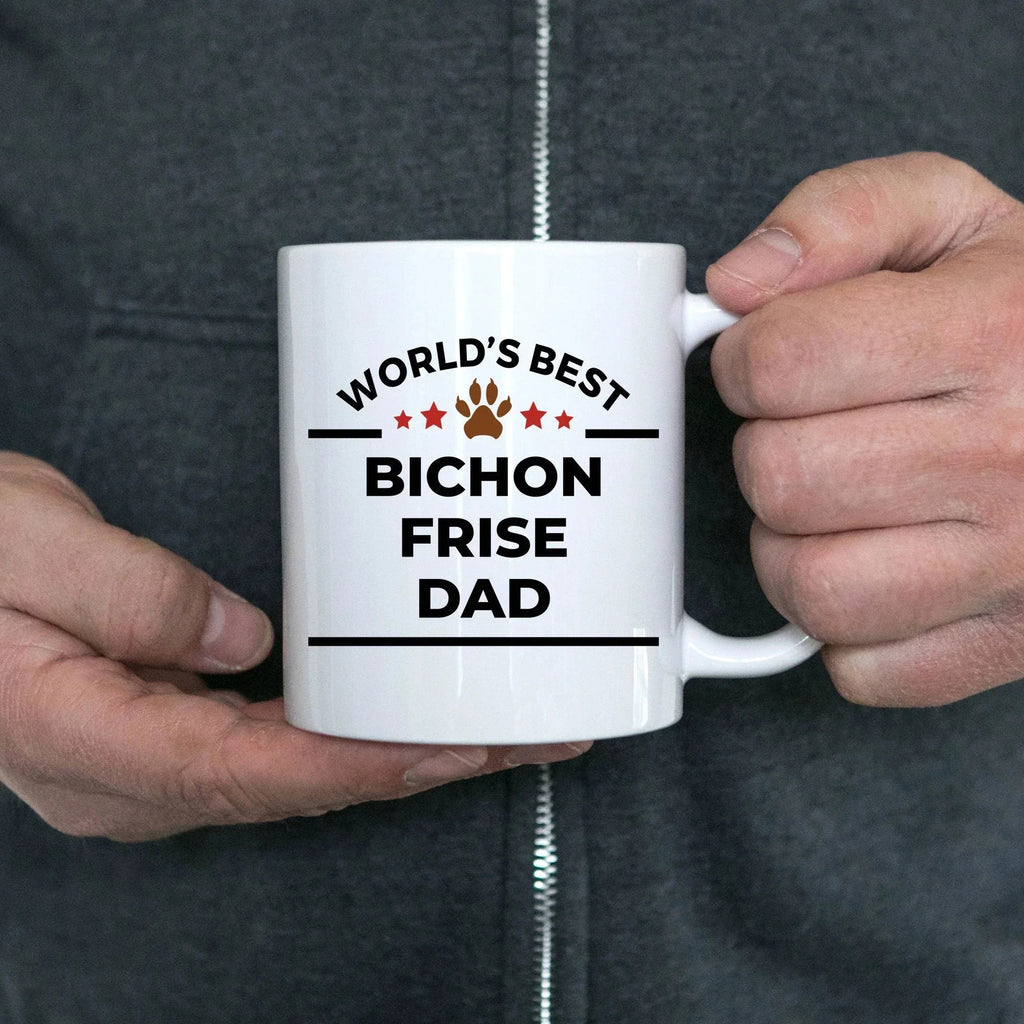 Bichon Frise Dog Dad Mug