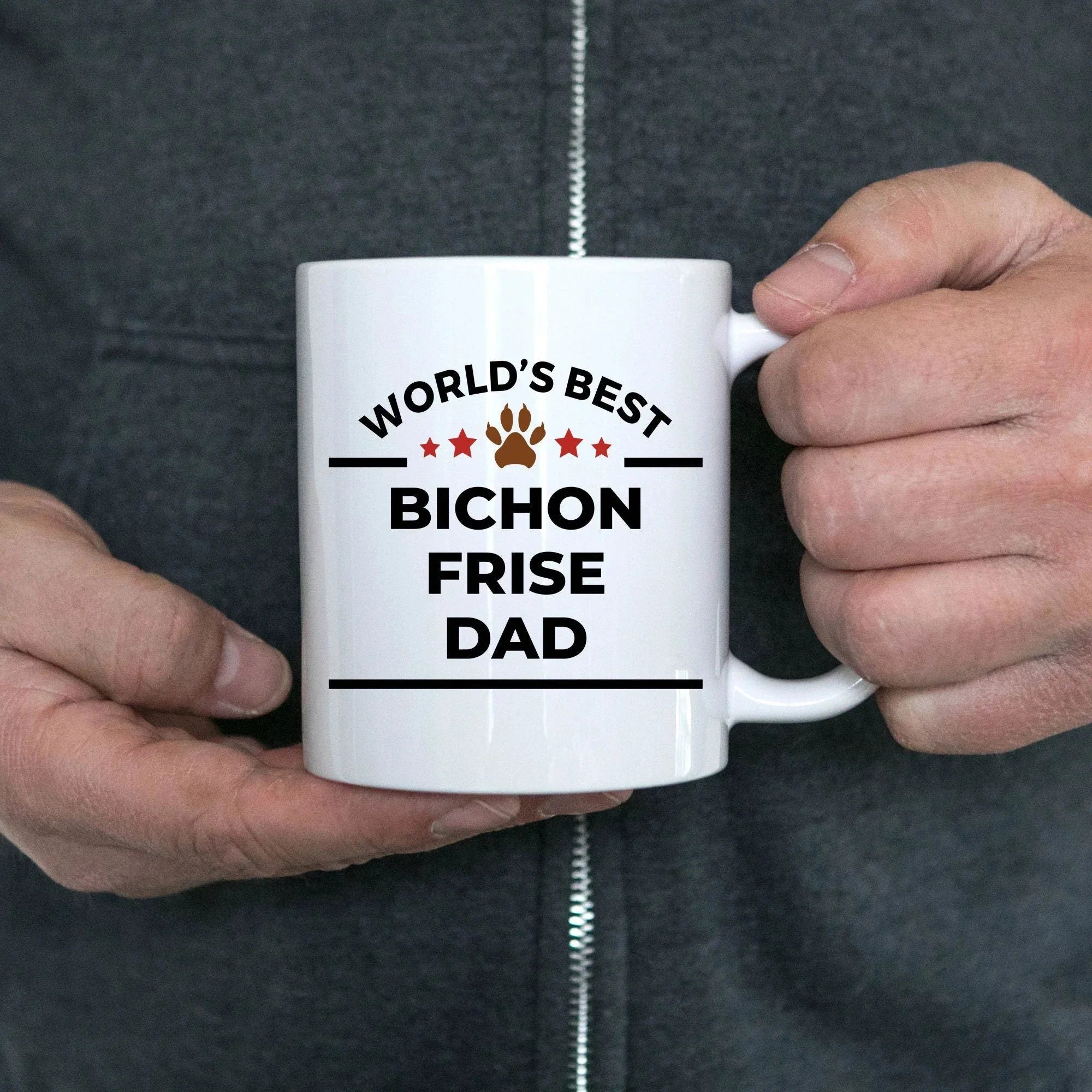 Bichon Frise Dog Dad Mug