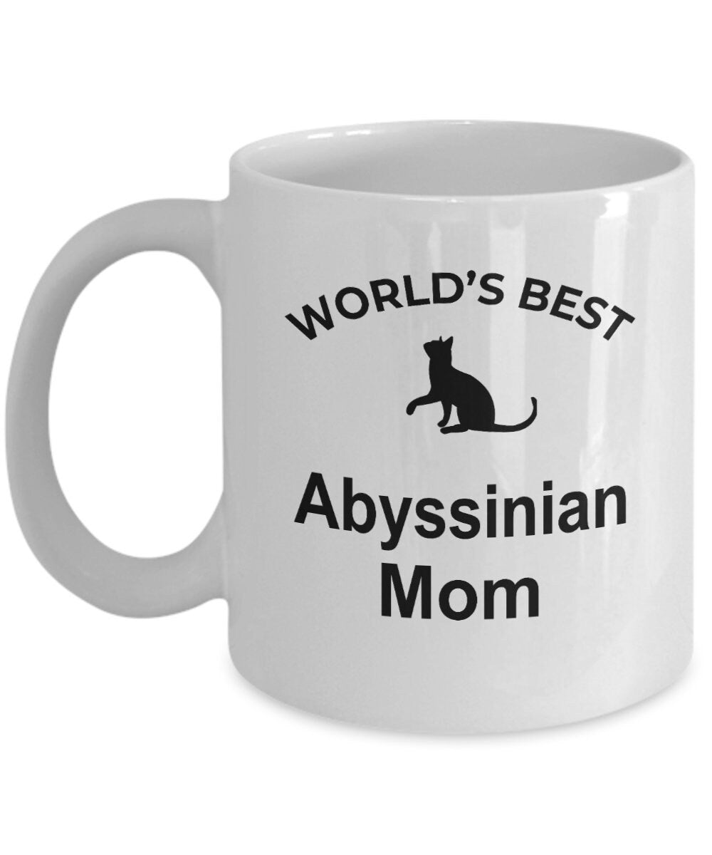 Abyssinian Cat Mom Coffee Mug