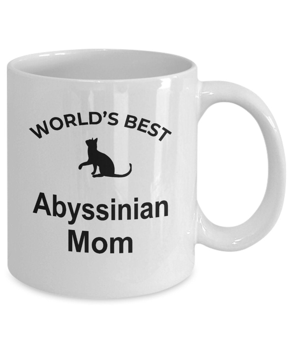 Abyssinian Cat Mom Coffee Mug