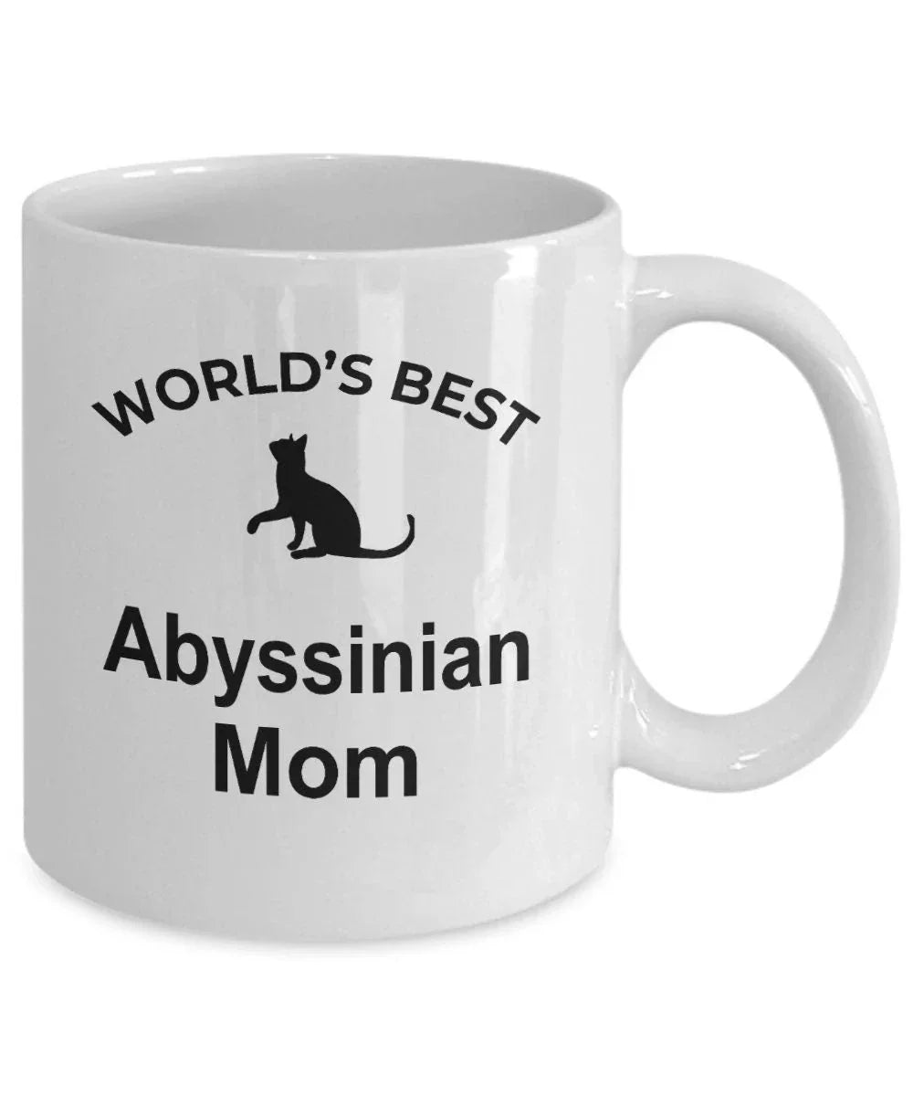 Abyssinian Cat Mom Coffee Mug