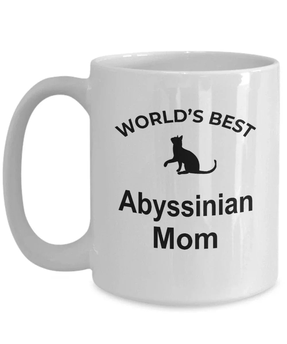 Abyssinian Cat Mom Coffee Mug