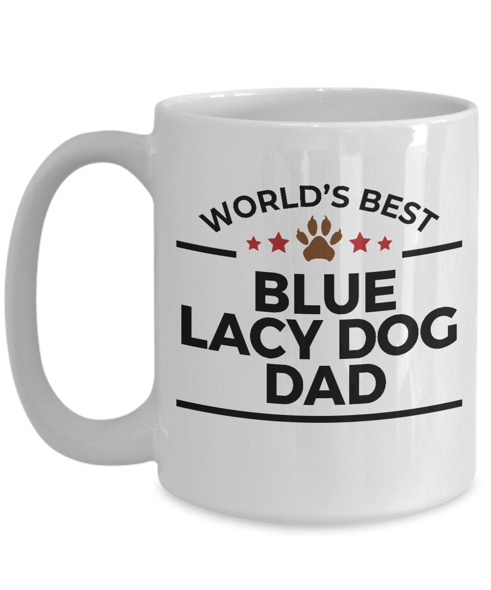 Blue Lacy Dog Dad Coffee Mug - Mallard Moon Gift Shop