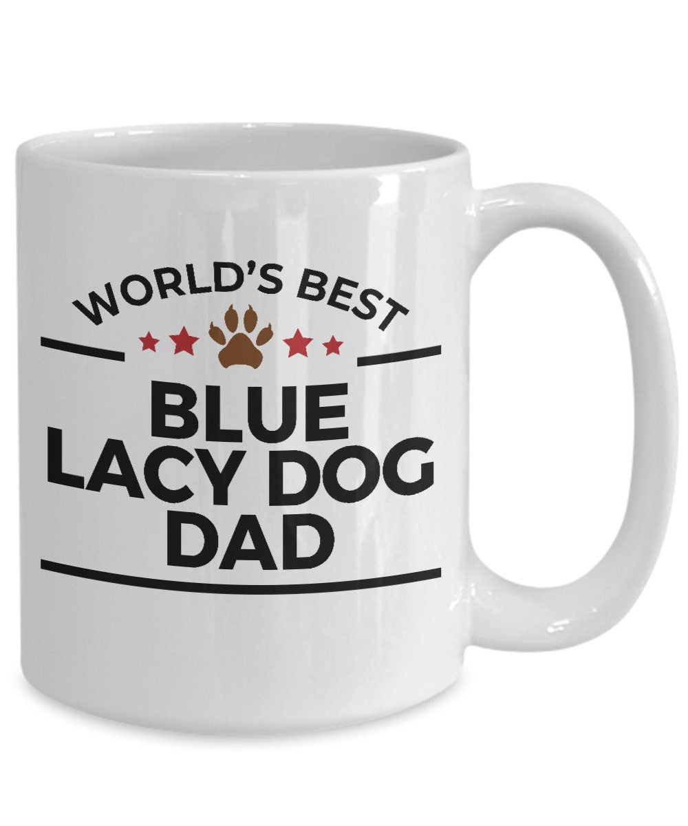 Blue Lacy Dog Dad Coffee Mug - Mallard Moon Gift Shop