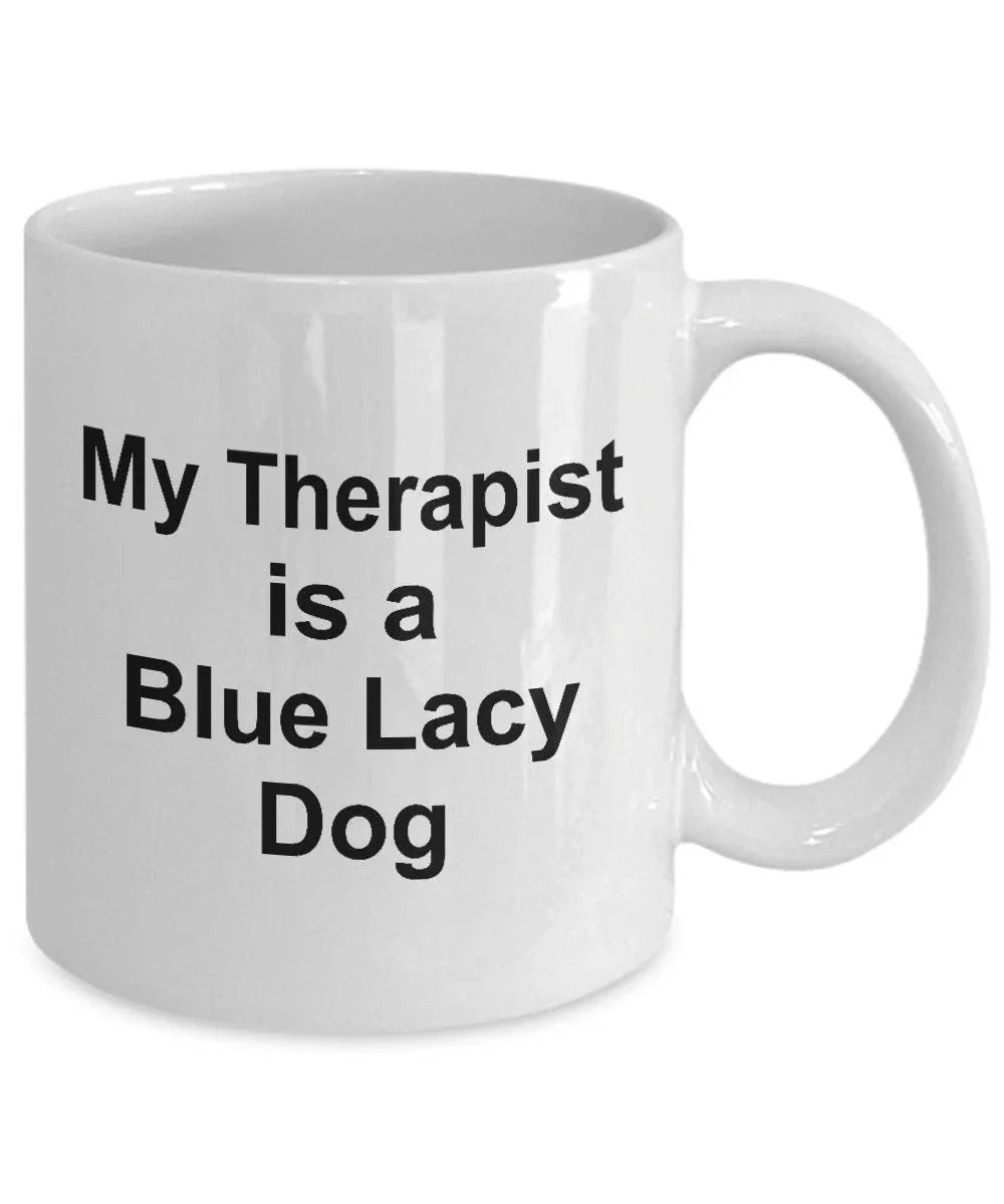 Blue Lacy Dog Therapist Mug