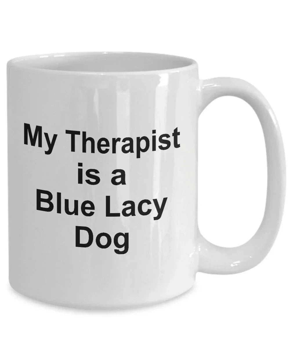 Blue Lacy Dog Therapist Mug