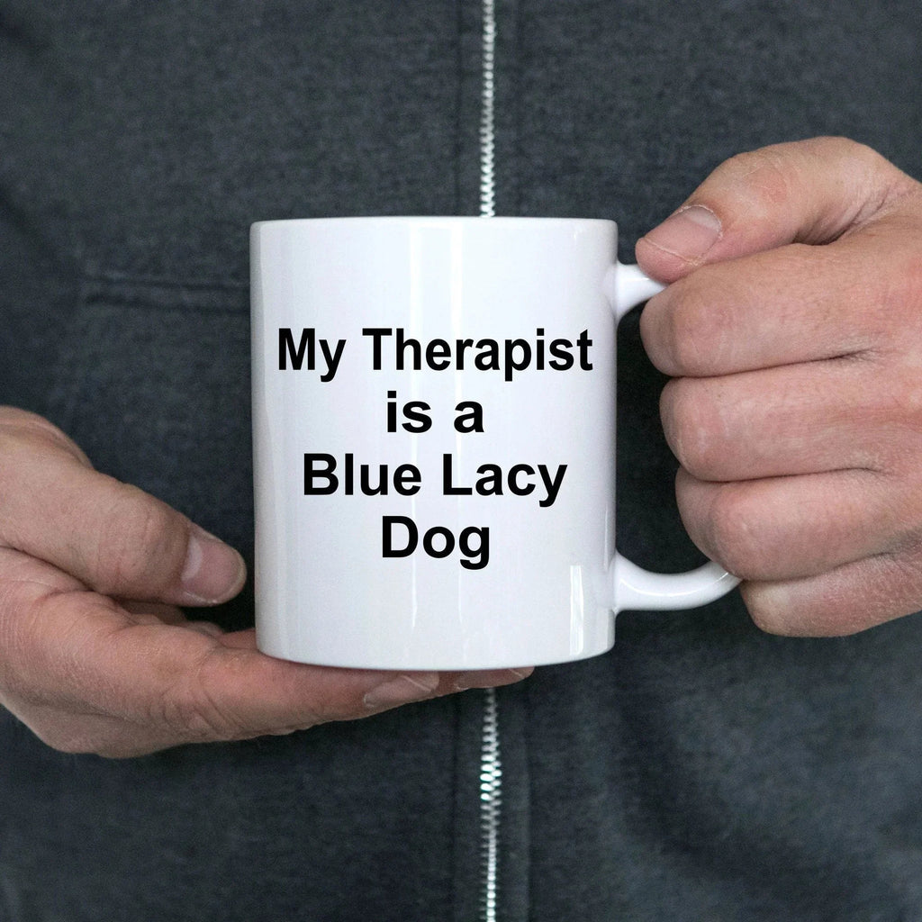 Blue Lacy Dog Therapist Mug