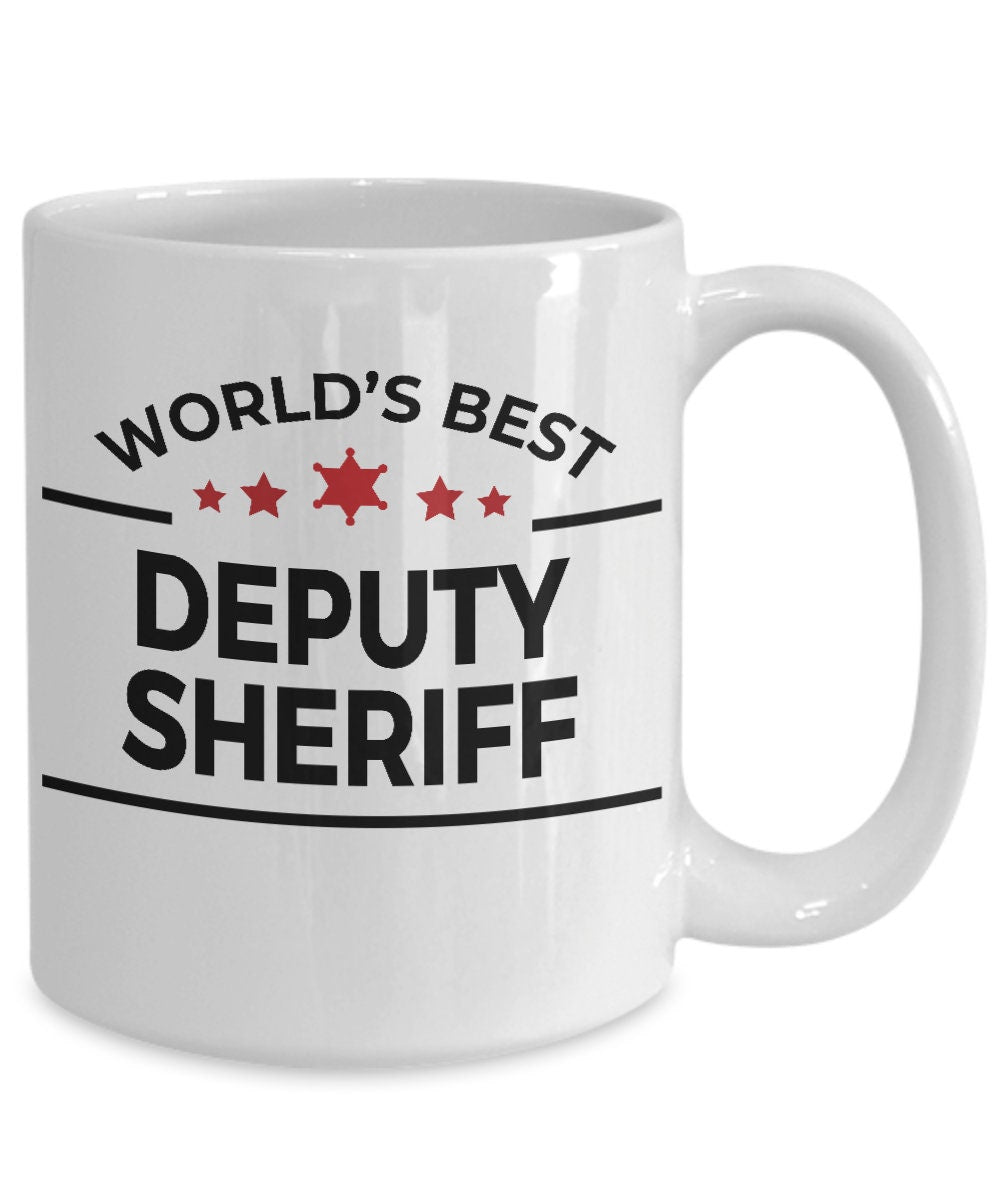 Deputy Sheriff Coffee Mug - Mallard Moon Gift Shop